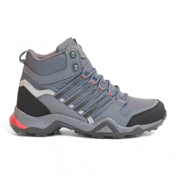 2226-Forza Anatomik Kaydırmaz Tabanlı Soft Shell Outdoor Trekking Erkek Bağcıklı Spor Bot - 3