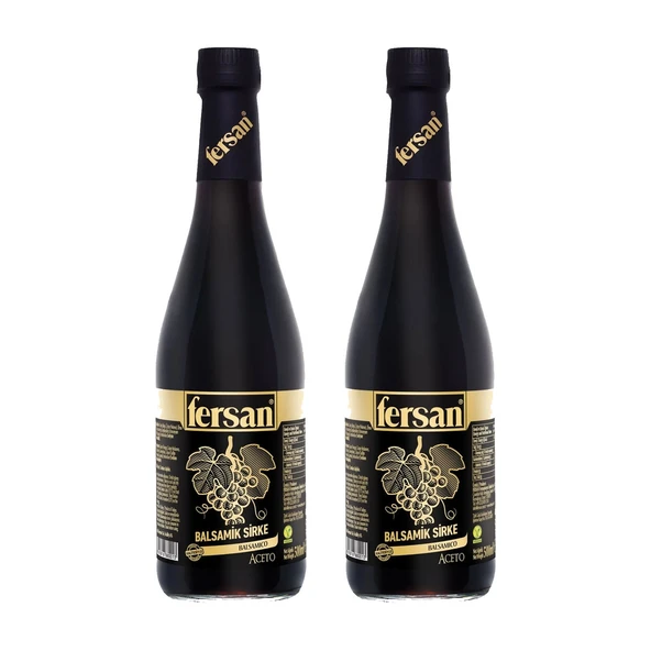 Fersan Balsamik Sirke 500 ml Cam x 2 Adet - 1