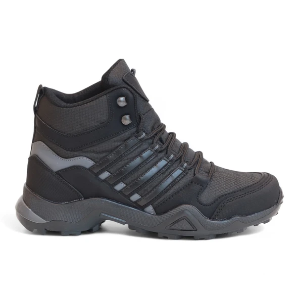 2226-Forza Anatomik Kaydırmaz Tabanlı Soft Shell Outdoor Trekking Erkek Bağcıklı Spor Bot - 4