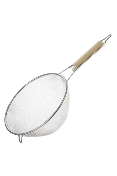 LitaeTrend Ahşap Saplı Süzgeç 21 Cm Royaleks-BLSASS22 - 1