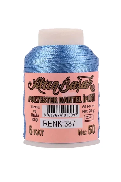 LitaeTrend Altınbaşak Oya ve Dantel İpi 20 gr - Royaleks - No: 387 ürün görseli 1