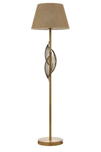 AVONNI LM-9133-1E Eskitme Kaplama Lambader E27 Metal Kumaş 45cm - 1