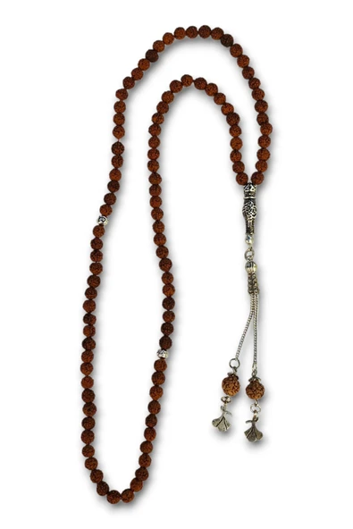 Rudrakşa Çekirdeği 99'lu Tesbih Rudraksha 458-4 - 3