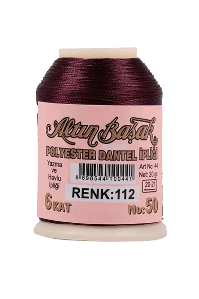 LitaeTrend Altınbaşak Oya ve Dantel İpi 20 gr - Royaleks - No: 112 - 1