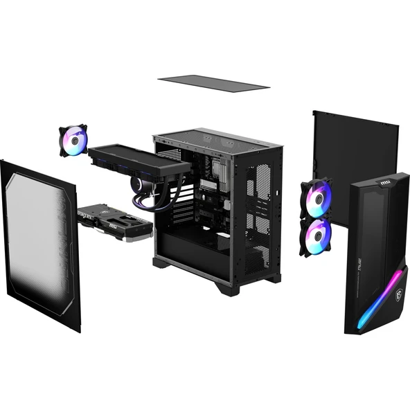 MPG INFINITE X3 AI 2NVZ9-028EU Intel Core Ultra 9 285K 64GB 1TB SSD RTX5090 Windows 11 Masaüstü Bilgisayar - 4