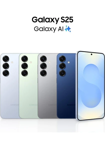 Samsung Galaxy S25 128 GB 12 GB Ram Buz Mavisi Cep Telefonu (Samsung TR Garantili) - Outlet - Resim 4