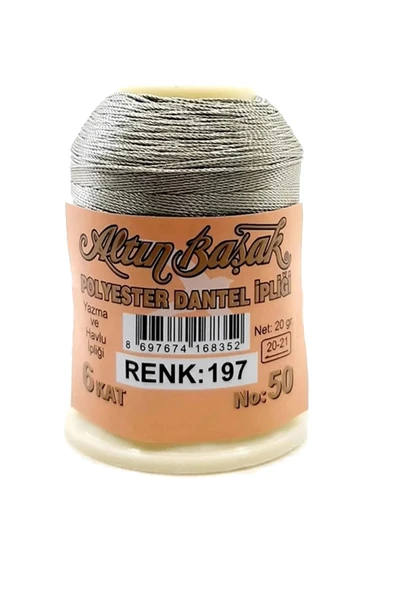 LitaeTrend Altınbaşak Oya ve Dantel İpi 20 gr - Royaleks - No: 197 ürün görseli 1