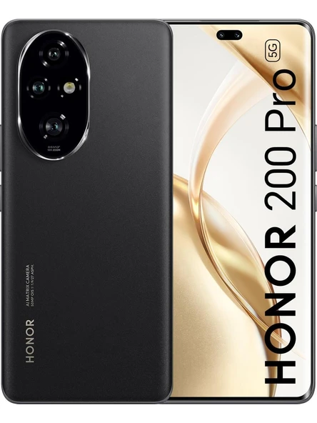 Honor 200 Pro 512 GB 12 GB Ram Siyah Cep Telefonu (Honor TR Garantili) - Outlet ürün görseli