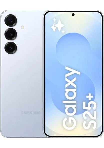 Samsung Galaxy S25+ 256GB Buz Mavisi 12 GB Ram Outlet (Samsung TR Garantilidir)