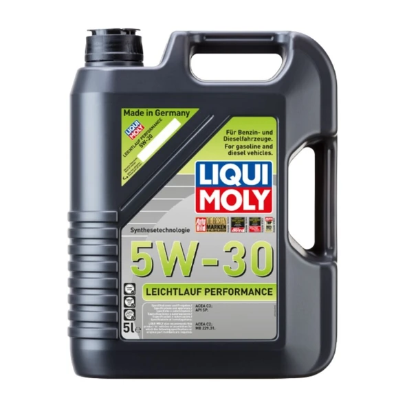 5W30 Motor Yağı Leichtlauf Performance 5 Litre Liqui Moly ürün görseli
