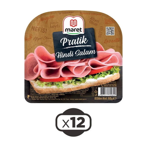 Maret Hindi Salam 60 gr x 12 Adet - 1