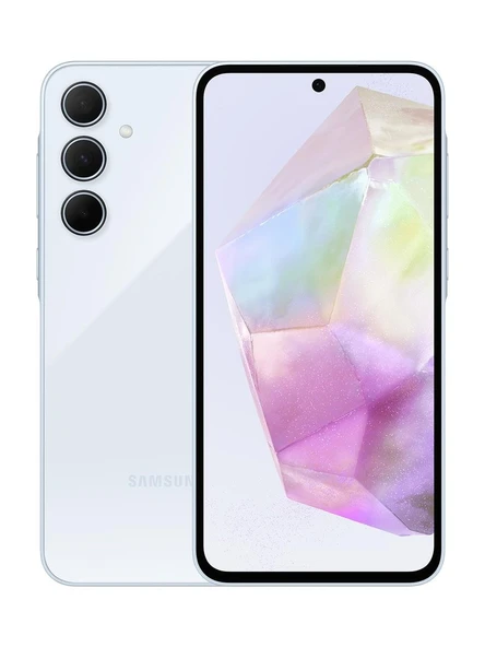 Samsung Galaxy A35 256 GB 8 GB Ram Açık Mavi Cep Telefonu (Samsung TR Garantili) - Outlet - Resim 3