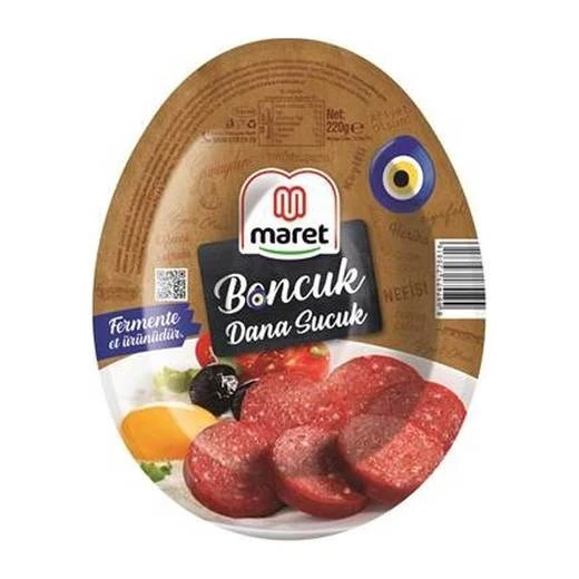 Maret Boncuk Dana Sucuk 220 gr x 2 Adet - 2