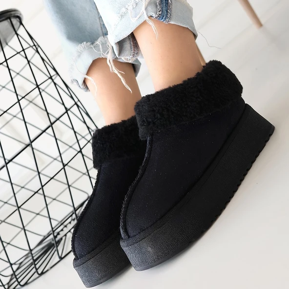 Edali Siyah Süet Bot - Resim 4