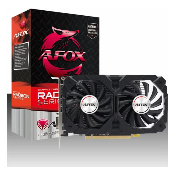 Afox Radeon RX 550 8GB GDDR5 128Bit DVI/HDMI/DP Ekran Kartı ürün görseli 1