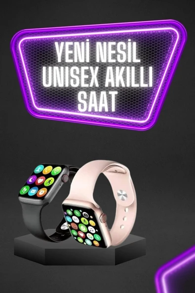 Dokunmatik Ekran Akıllı Saat Tema Değiştirme Şık ve Modern Unısex - 1
