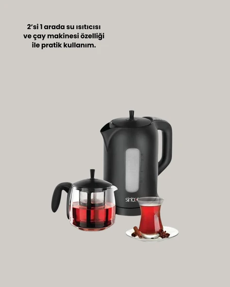 STM 5840 Elektrikli Çay Makinesi - Resim 3