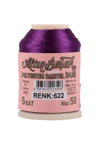 LitaeTrend 3 Adet Altınbaşak Oya ve Dantel İpi 20 gr - Royaleks - No: 046 - 622 - 229 - Resim 3