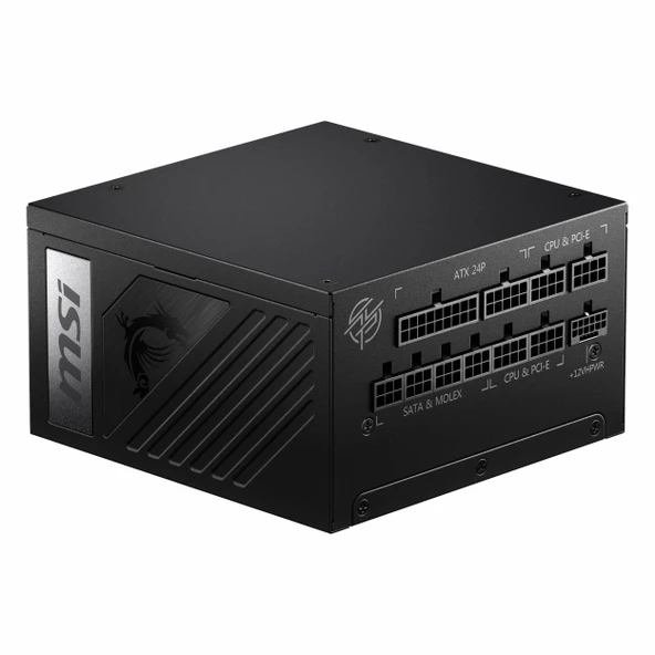MSI MPG A850G PCIE5 850W 80+ Altın Modüler Güç Kaynağı - Resim 5