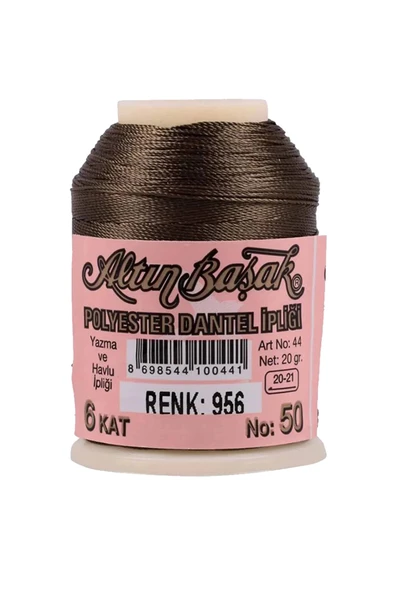 LitaeTrend 3 Adet Altınbaşak Oya ve Dantel İpi 20 gr - Royaleks - No: 956 - 3