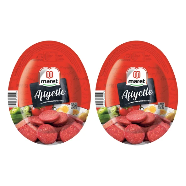 Maret Afiyetle Dana Sucuk 200 gr x 2 Adet - 1