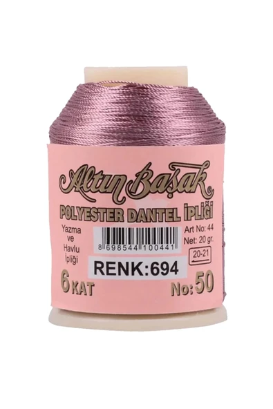 LitaeTrend 3 Adet Altınbaşak Oya ve Dantel İpi 20 gr - Royaleks - No: 029 - 694 - 489 - Resim 4