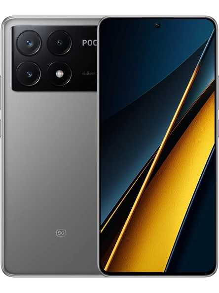 Poco X6 Pro 5G 512 GB Gri 12 GB Ram Outlet (Poco TR Garantili)