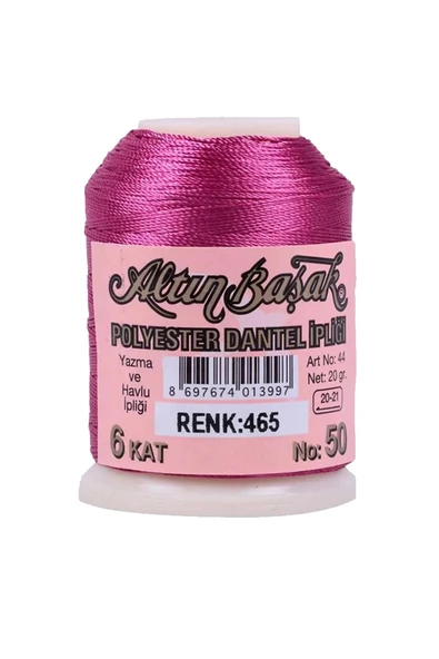LitaeTrend 3 Adet Altınbaşak Oya ve Dantel İpi 20 gr - Royaleks - No: 244 - 465 - 023 - 5