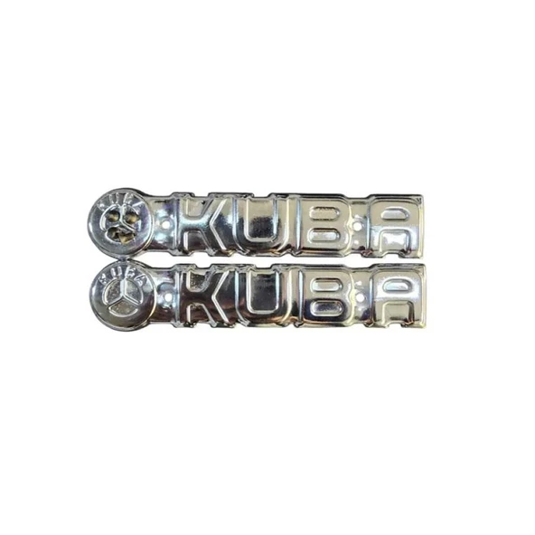 Kuba Depo Yazı Takımı Full Nikel Vidalar Dahil ürün görseli 1