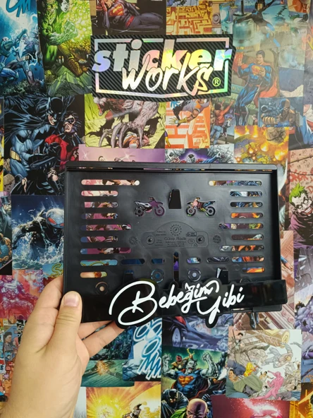 Bebeğim Gibi Motor Plakalık ürün görseli 1