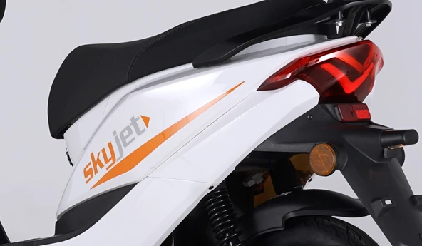 Skyjet Ecolıne Elektrikli Moped Beyaz - 4