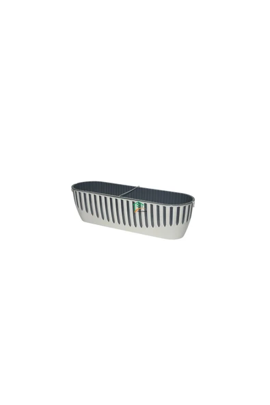 Piyano Balkon Saksı 2No 8 Lt -PYNB2