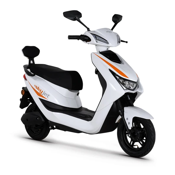 Skyjet Ecolıne Elektrikli Moped Beyaz