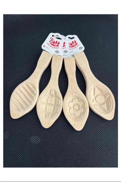 LitaeTrend Ahşap Kurabiye Kalıbı (Kerebiç) Royaleks-BLS9026