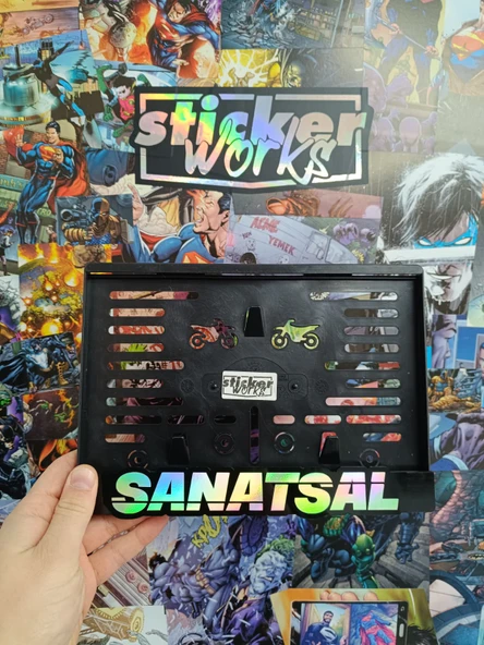 Sanatsal Motor Plakalık - Resim 2