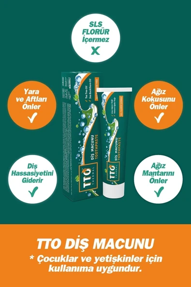 Tto Diş Macunu 75 ml - Resim 3