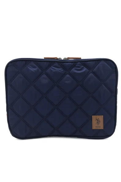 U.S. Polo Assn. Macbook Air - Macbook Pro 13&13.3 Inç Uyumlu Laptop Kılıfı Kapitone Lacivert - 1