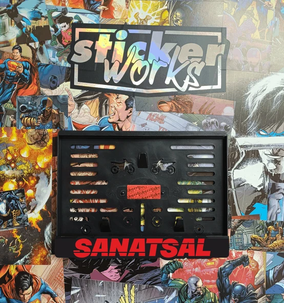 Sanatsal Motor Plakalık ürün görseli 1