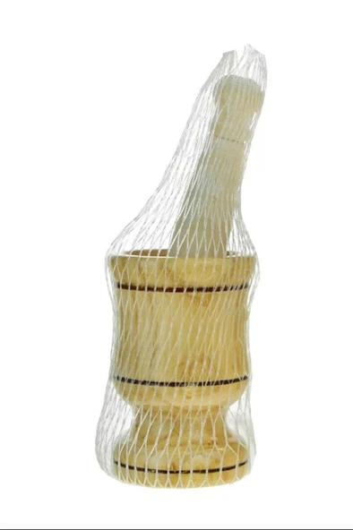 LitaeTrend Ahşap Küçük Boy Havan Fileli Royaleks-BLS9007 ürün görseli 1