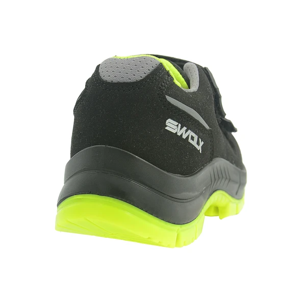 Combo-XS 110 Siyah Süet Kaplama Kompozit Burunlu Suya Dayanıklı İş Sandaleti S1P 36 Numara - 4