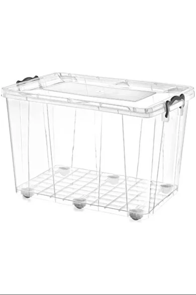 LitaeTrend 60 Lt. Tekerlekli Saklama Kabı Royaleks-ASD148 ürün görseli 1