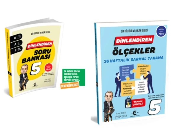 ARI YAYINCILIK 5. Sınıf Dinlendiren Soru Bankası ve Ölçekler 36 Haftalık Sarmal Tarama ürün görseli