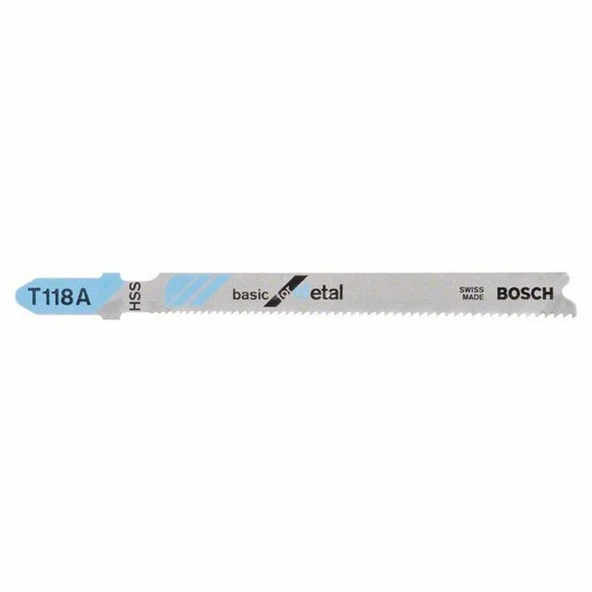 Bosch T 118 A Basic Metal Dekupaj Testere Bıçağı 2 608 631 964 (Adet) - 1