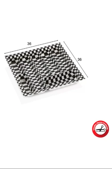 LitaeTrend Eco Modül Kaşıklık 7 Gözlü Damalı 36x36 Royaleks-ACERO-20133 - 1