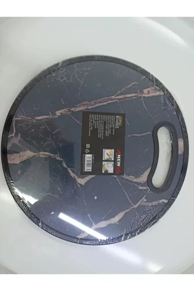 LitaeTrend Plastik Yuvarlak Kesim Panosu Kesme Tahtası Royaleks-CLKN-131G - 1