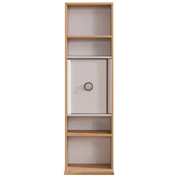 Kitaplık, Dolunay Dolaplı 4 Raflı Kitaplık - Resim 3