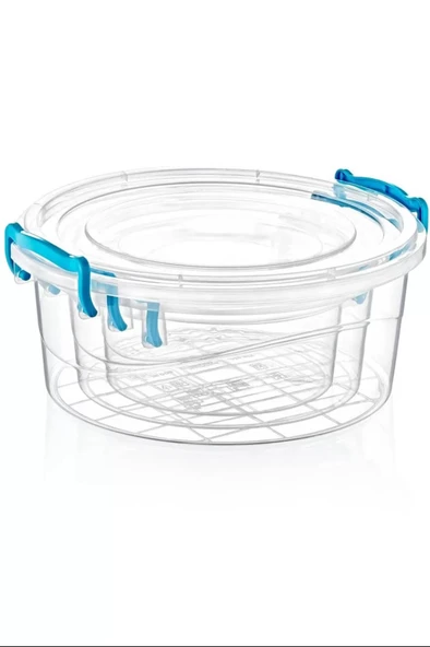 LitaeTrend Yuvarlak Saklama Kabı 3 Adet Royaleks-ÇNK2071 ürün görseli