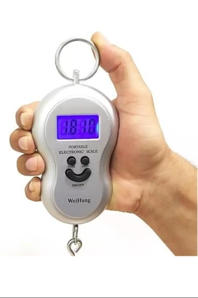 LitaeTrend Taşınabilir El Kantarı Dijital Tartı 50 Kg. Royaleks-CLKN-1989 - 1