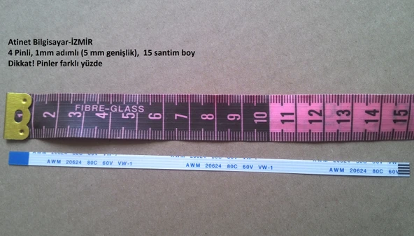 HP DV6500 parmakizi flex kablosu 4-1-15B ürün görseli 1