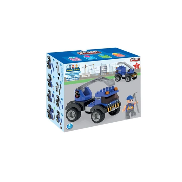 06 535 Bloklu Meslek Grupları -Pilsan Oyuncak - 1 Adet Stokta Model Gönderilir - 8